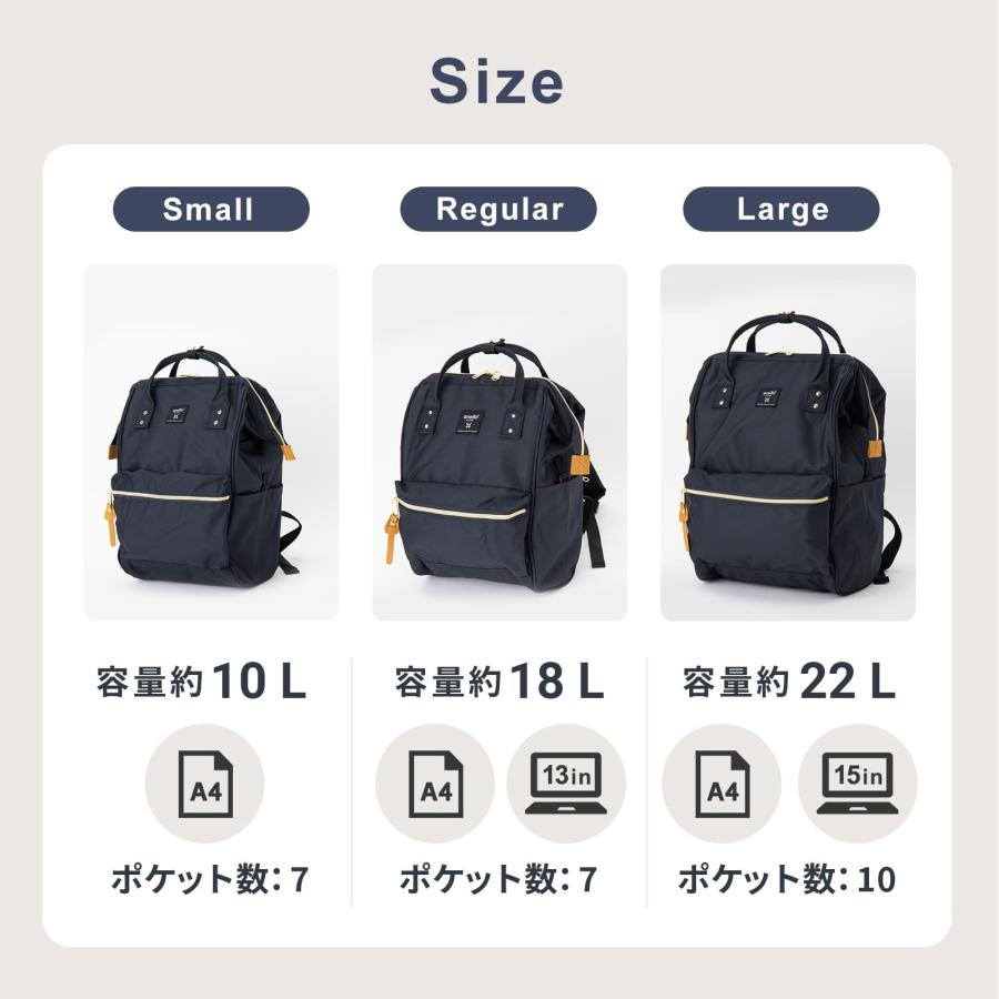 anello（アネロ） 正規品 バッグ バックパック リュック 口金リュック 