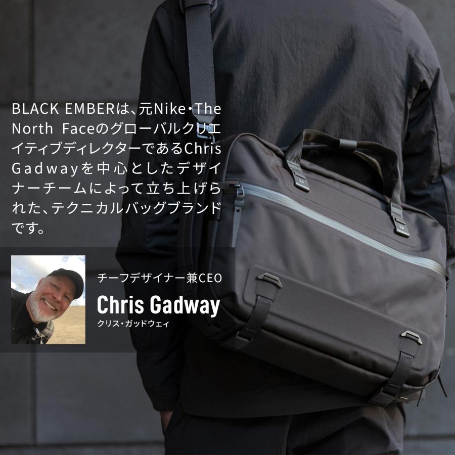正規品 BLACK EMBER ブラックエンバー バッグ バックパック リュック ブリーフケース FORGE 40 EMBERTEX メンズ レディース 2WAY A4 30L 40L 12インチの画像
