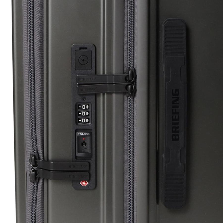 正規品 BRIEFING ブリーフィング スーツケース Mサイズ キャリーバッグ キャリーケース H-60T SD メンズ レディース ハードケース ファスナー 4〜6泊 4輪 大容量_17