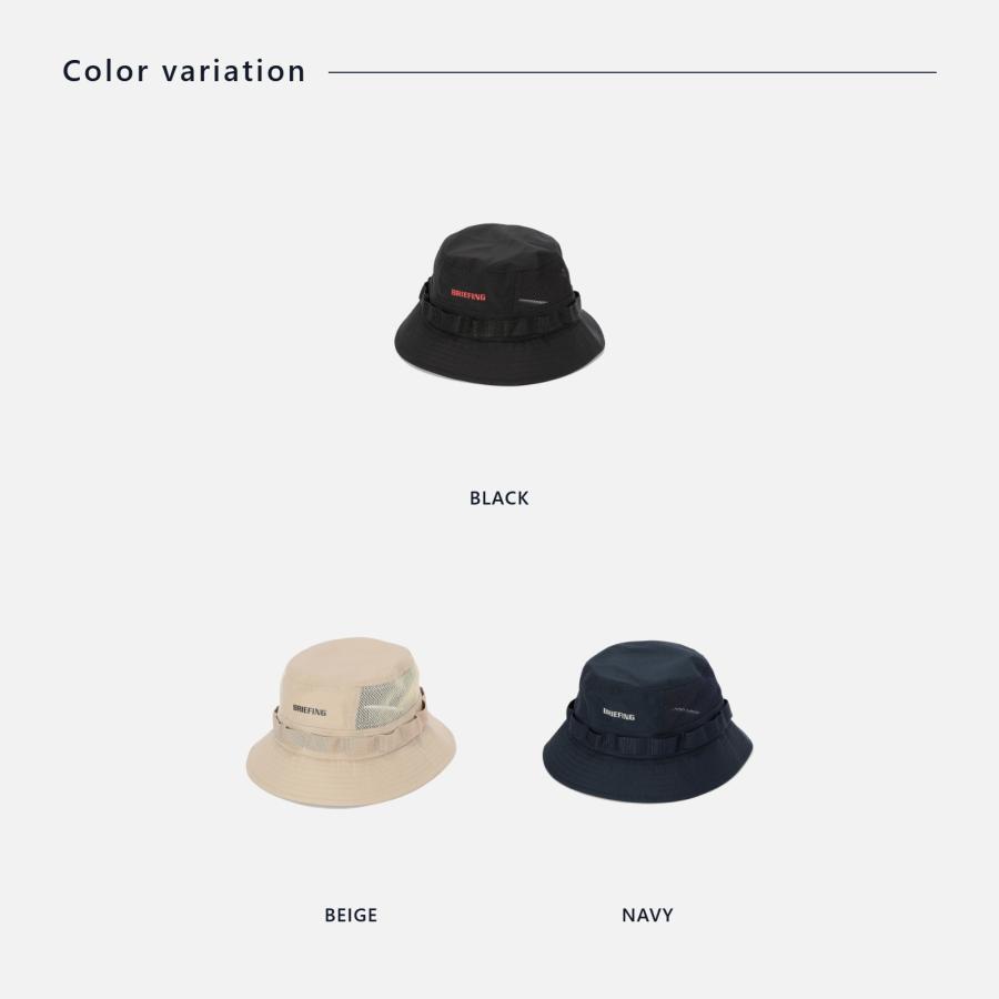 BRIEFING ブリーフィングゴルフ 帽子 ハット SIDE MESH BOONIE HAT