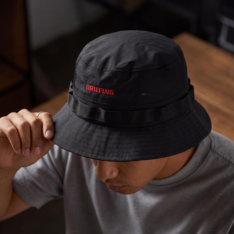 BRIEFING ブリーフィングゴルフ 帽子 ハット SIDE MESH BOONIE HAT