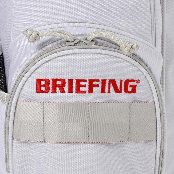 BRIEFING ゴルフバッグ　ホワイト BRIEFING (ブリーフィング) ゴルフバッグ ホワイト BRG213G34