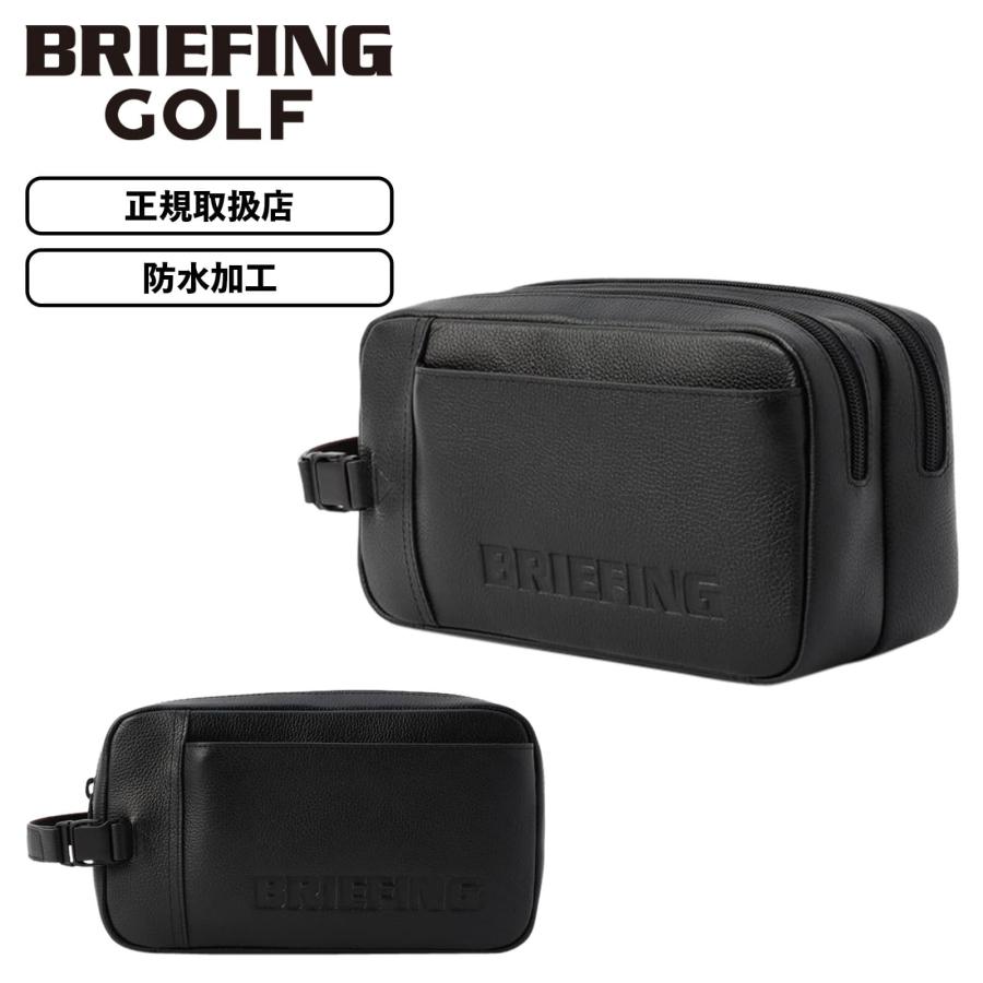 美品　ブリーフィング　ゴルフ バッグ クラッチバッグ カート　バッグ ポーチ BRIEFING GOLF（ブリーフィングゴルフ） 正規品 ブリーフィング ゴルフ