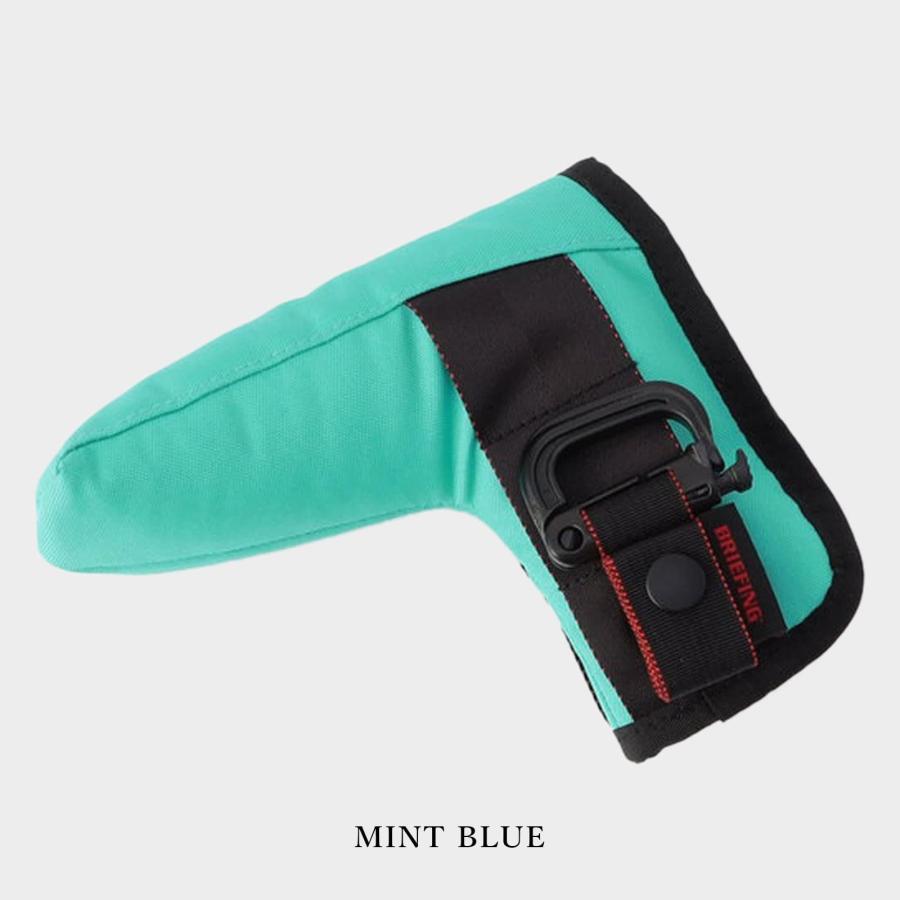 一*。様 【希少！数量限定品】★ブリーフィング★ミントブルー★ヘッドカバー３個付 BRIEFING GOLF（ブリーフィングゴルフ） 正規品 ヘッドカバー パター