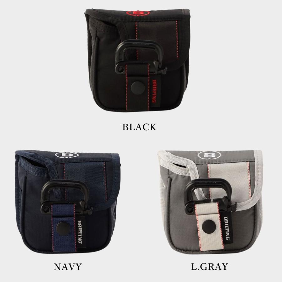 BRIEFING - ■新品同様■ BRIEFING ブリーフィング ナイロンキャンバス ゴルフクラブカバー ヘッドカバー ブラック系 BK5077 ブリーフィング ゴルフ BRIEFING GOLF 日本正規品 ヘッドカバー