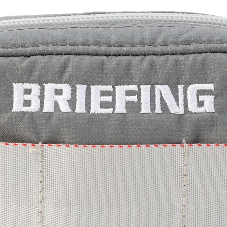 正規品 BRIEFING GOLF ブリーフィング ゴルフ バッグ ショルダーバッグ ポーチ ウエストポーチ 3WAY POUCH CS メンズ レディース ラウンドバッグ 軽量 大容量の画像