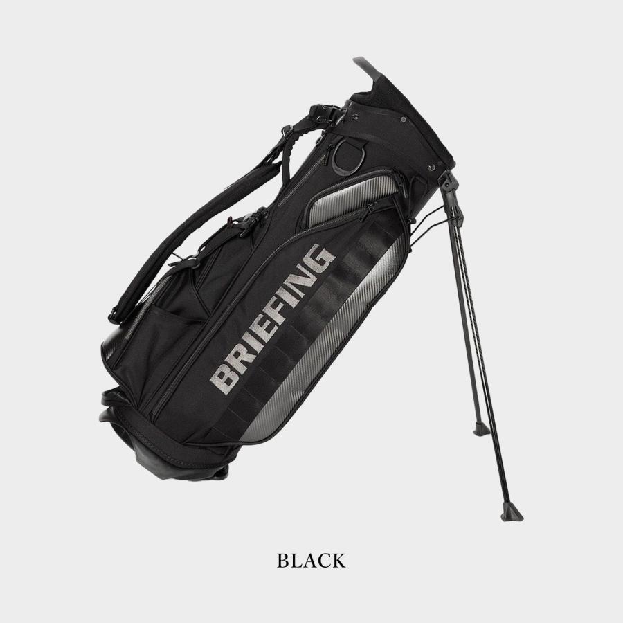 ブリーフィング　キャディーバックブラック ノベルティ付】BRIEFING GOLF ブリーフィングゴルフ キャディバッグ