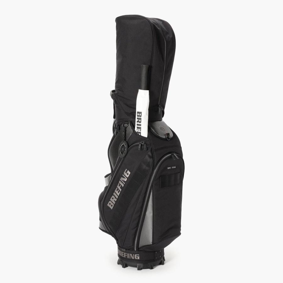 ノベルティ付】PREMIUM CARBON ブリーフィングゴルフ キャディバッグ