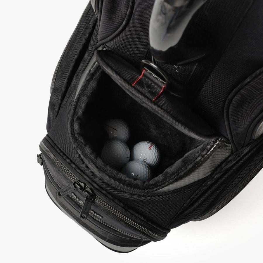 ノベルティ付】PREMIUM CARBON ブリーフィングゴルフ キャディバッグ