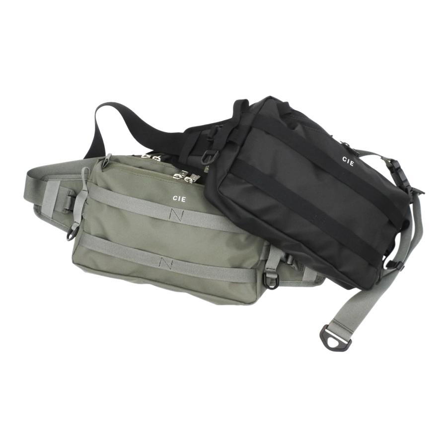 正規品 CIE シー バッグ カジュアルバッグ ボディバッグ 2WAY SLING BAG 2ウェイ スリングバッグ GRID3 グリッド3 メンズ レディース 通学 通勤 防水性 軽量_13