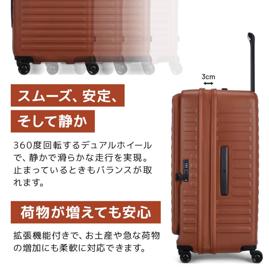 LOJEL 軽量素材 キャリーケース 小型 ライトグレー男女共用 最高 のファッション - LOJEL 軽量素材 キャリーケース 小型