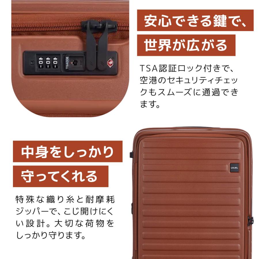 LOJEL 正規品 ロジェール スーツケース Mサイズ キャリーバッグ