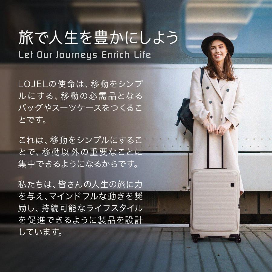 LOJEL 正規品 ロジェール スーツケース Mサイズ キャリーバッグ