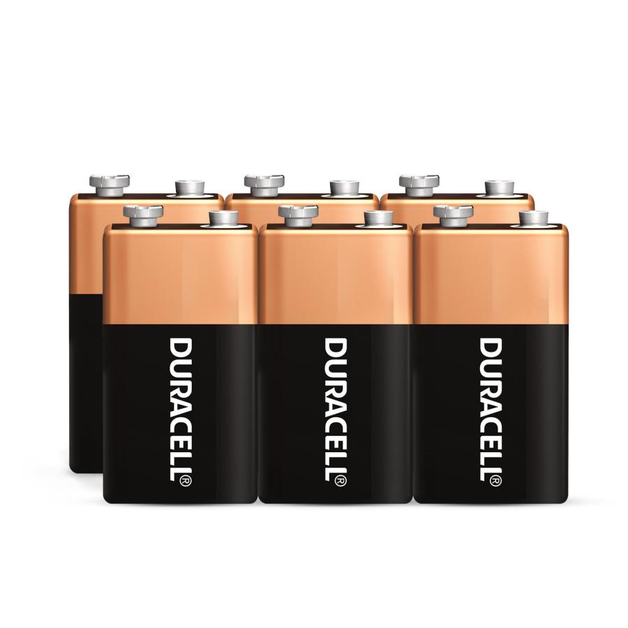 DURACELL（デュラセル） 公式販売店 アルカリ 乾電池 9V形 6本入り