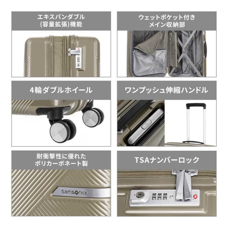Samsonite（サムソナイト） 正規品 スーツケース Mサイズ キャリー