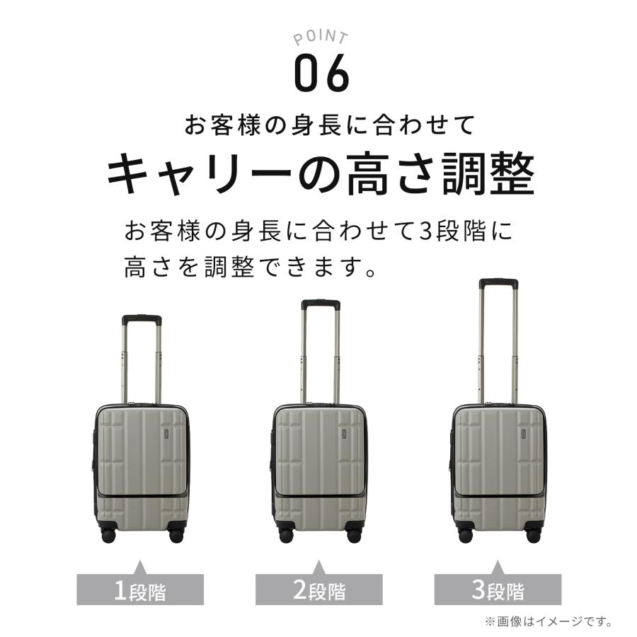 TIERRAL 公式 スーツケース Sサイズ 機内持ち込み フロント TIERRAL 公式 スーツケース Sサイズ 機内持ち込み フロント