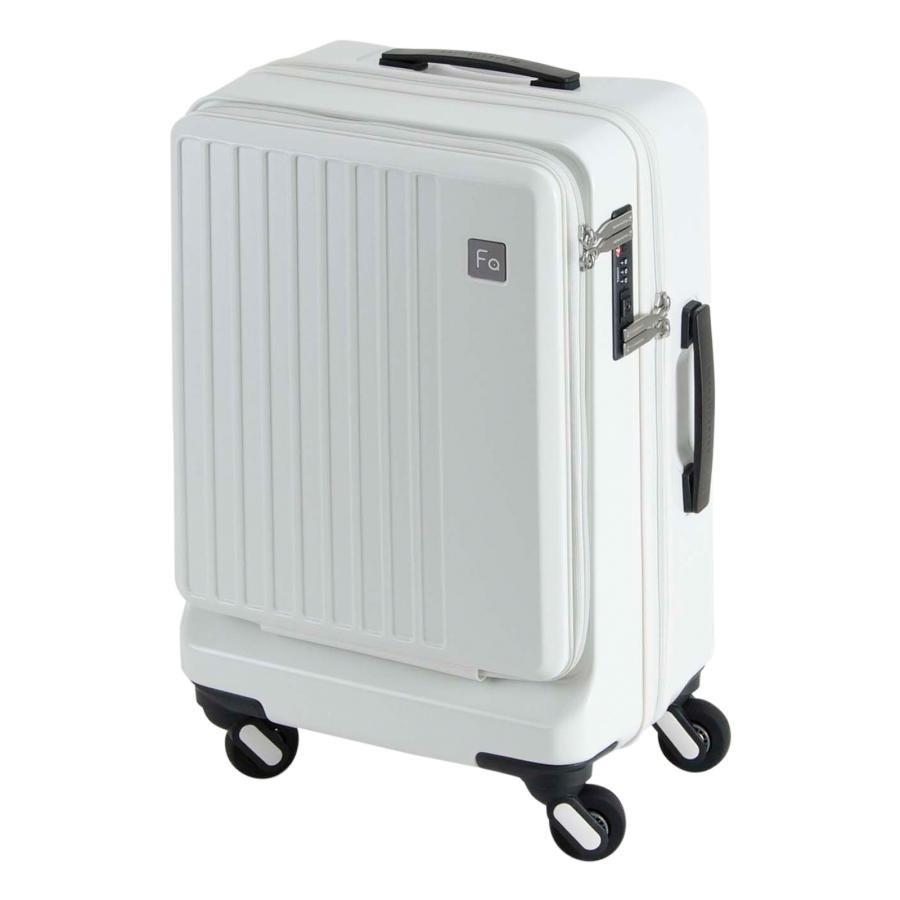 FREQUENTERホワイト キャリーケース FREQUENTER（フリクエンター） 正規品 保証付 スーツケース Sサイズ