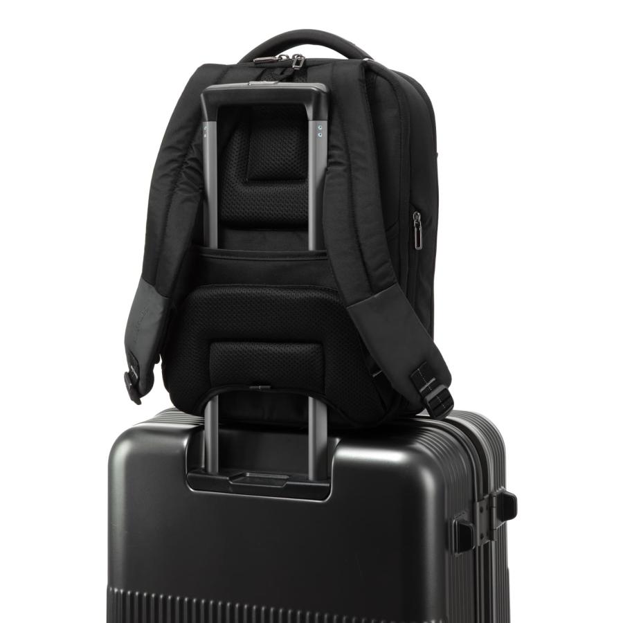 正規品 サムソナイト Samsonite バッグ バックパック リュック ビジネスバッグ ブレイクエコ メンズ 15インチ PC収納 A4 容量拡張 大容量 軽量 ブランド HL0-001｜multiverse-irl｜15