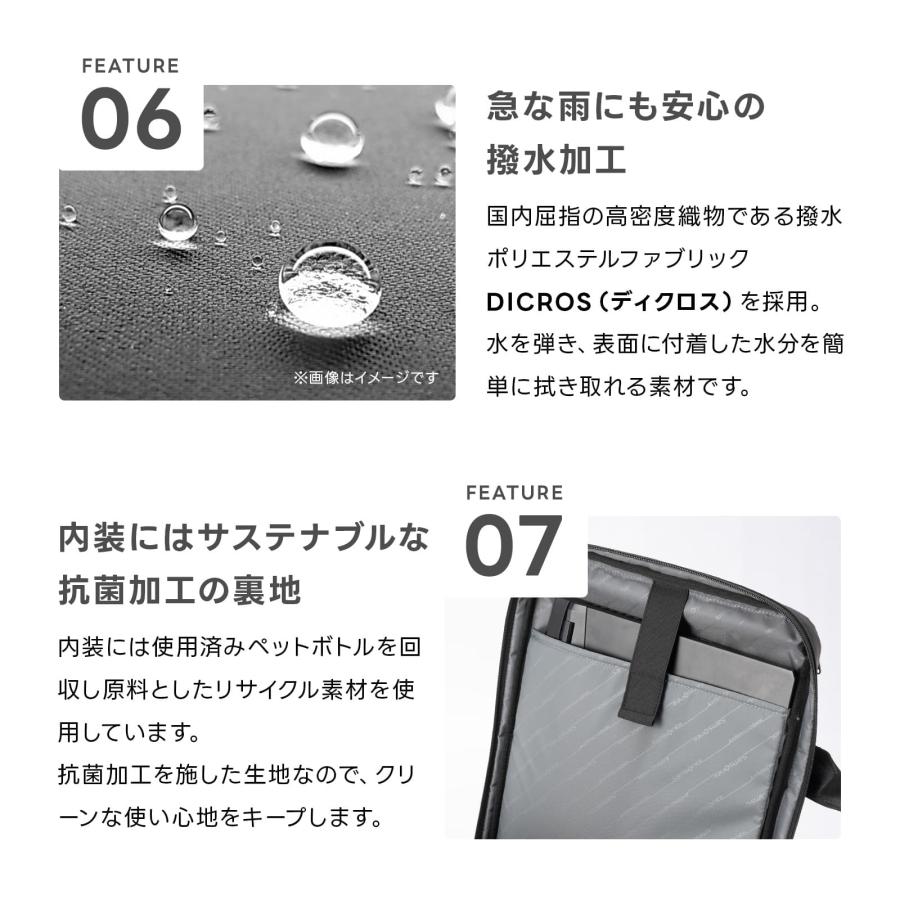 正規品 サムソナイト バッグ バックパック リュック ブリーフケース ビジネス サブリム Lサイズ メンズ 15.5インチ PC収納 大容量 軽量 A4 ブランド おしゃれの画像