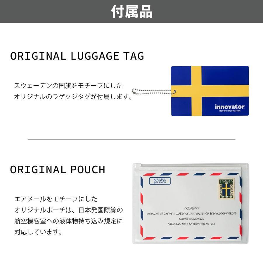 正規品 イノベーター スーツケース Mサイズ フロントオープン キャリーバッグ キャリーケース 62L ストッパー メンズ レディース 軽量 旅行 大容量 ブランドの画像
