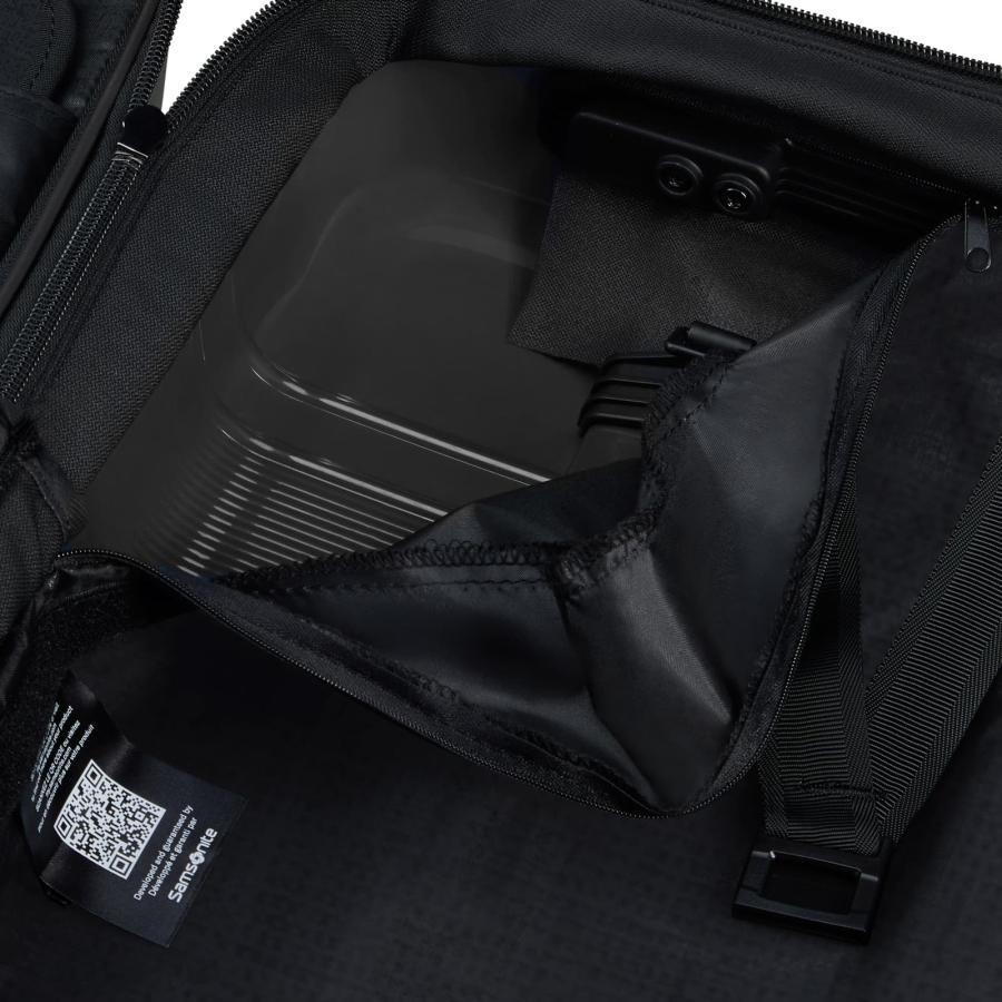 正規品 サムソナイト スーツケース キャリーバッグ キャリーケース フロントオープン NEOPOD EASY ACCESS FL ネオポッド 55cm 容量拡張 メンズ レディース 黒 PC_12