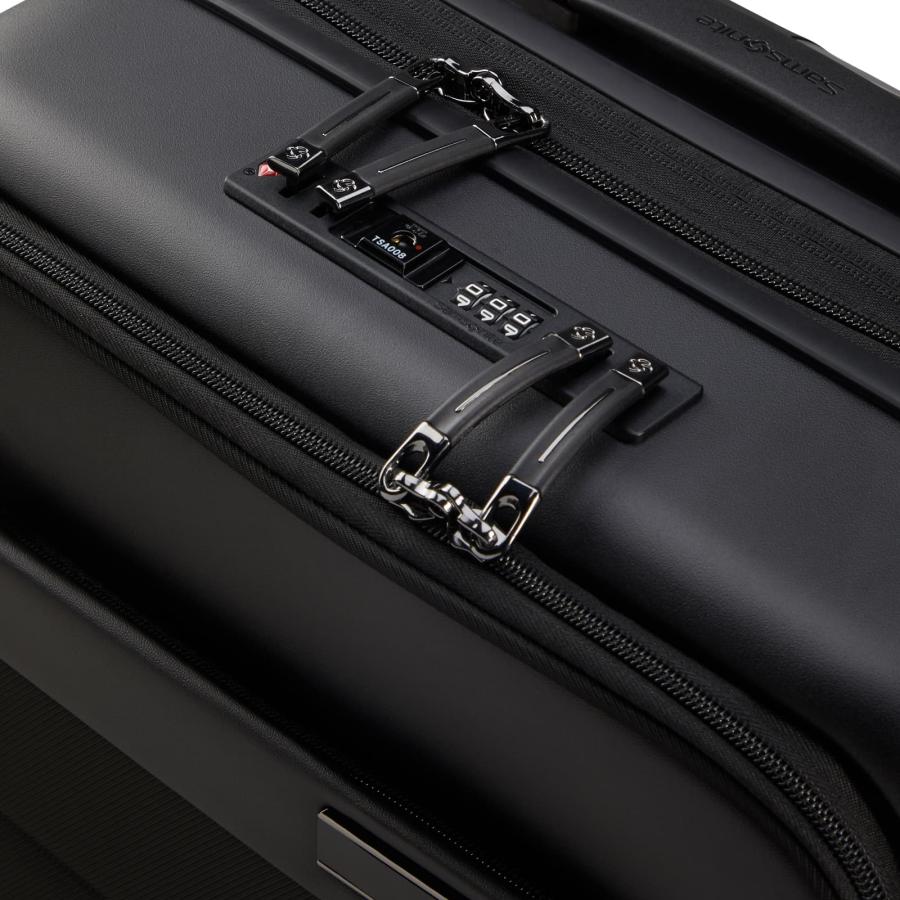 正規品 サムソナイト スーツケース キャリーバッグ キャリーケース フロントオープン NEOPOD EASY ACCESS FL ネオポッド 55cm 容量拡張 メンズ レディース 黒 PC_9