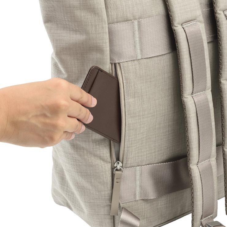 【極美品】MILESTO STLAKT バックパック リュック　ヘザーグレージュ STLAKT バックパックM ヘザーネイビーの通販 | BRUNO online