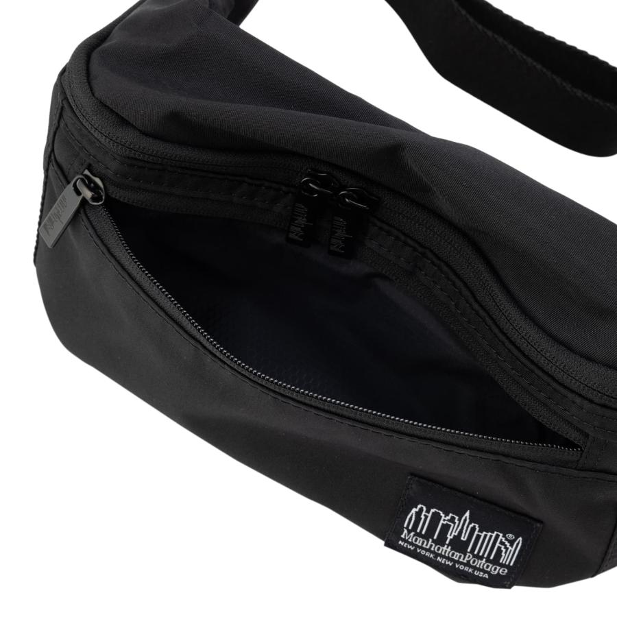 ✨極美品✨ マンハッタンポーテージ ブラックレーベル ウエストバッグ 黒 Manhattan Portage 正規品 マンハッタンポーテージ ブラック