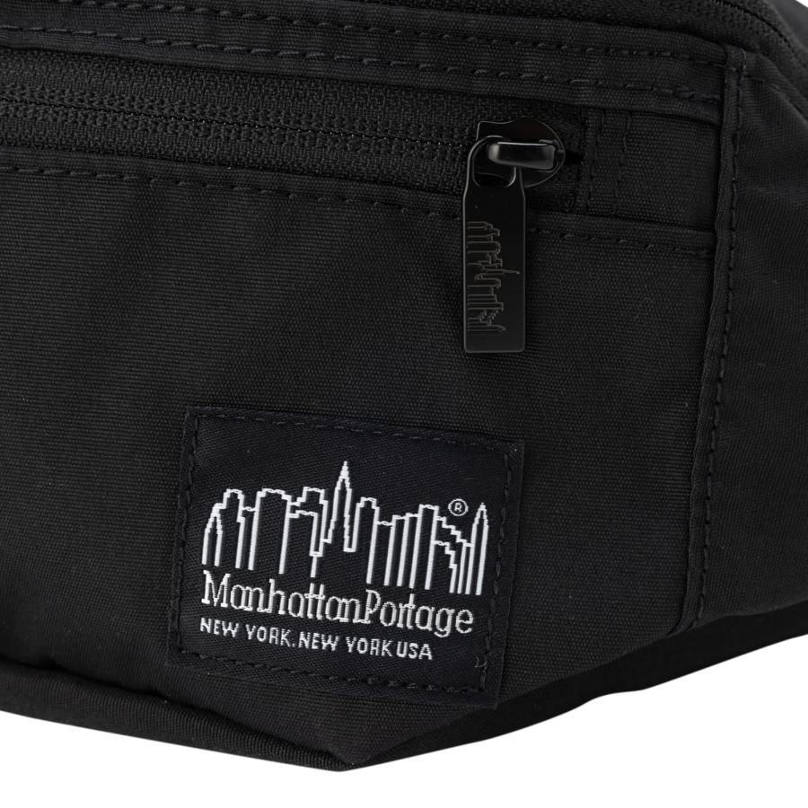 ✨極美品✨ マンハッタンポーテージ ブラックレーベル ウエストバッグ 黒 Manhattan Portage BLACK LABEL 日本正規品 マンハッタン