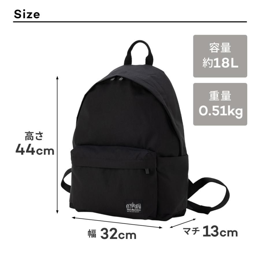 正規品 マンハッタンポーテージ ブラックレーベル バッグ バックパック リュック スタイタウン メンズ レディース 13インチ A4 撥水 軽量 大容量 旅行 ブランドの画像