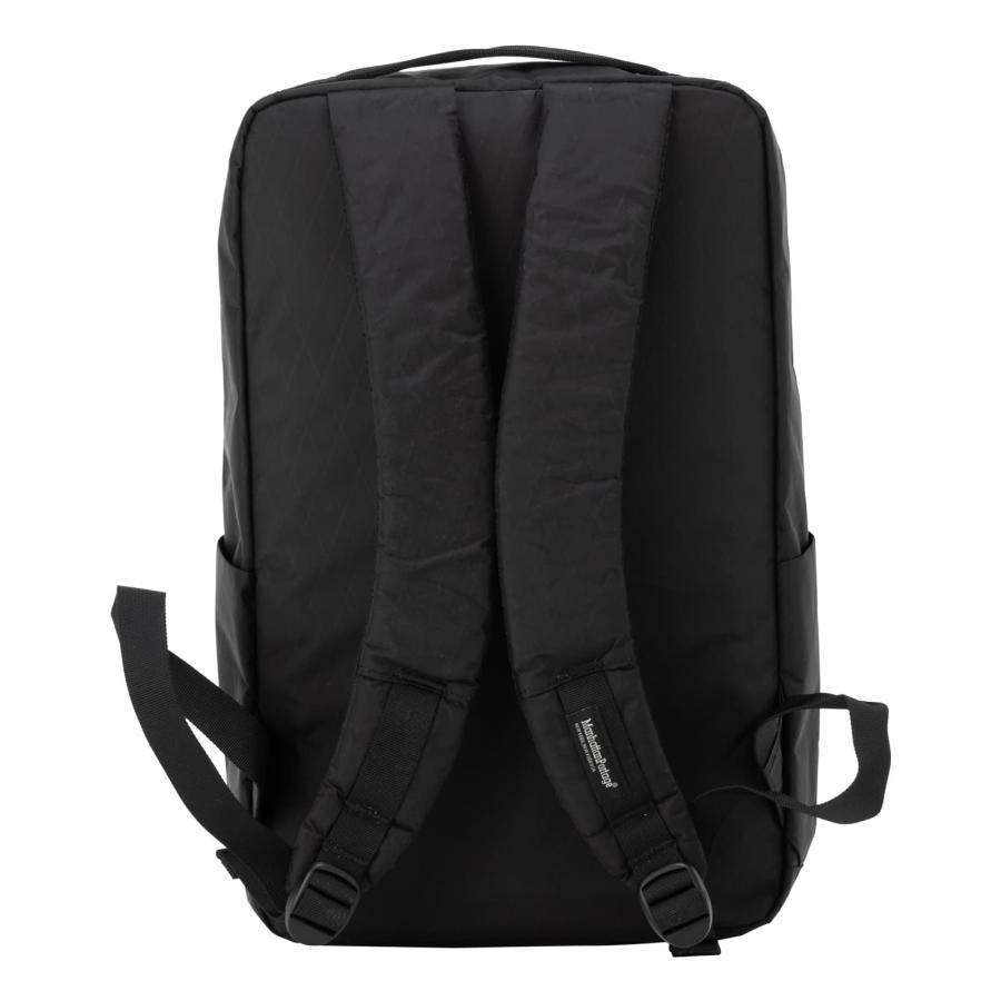 ブラック ストライプバックパック Manhattan Portage（マンハッタンポーテージ） 正規品 ブラック