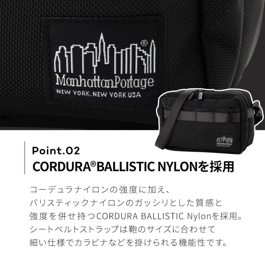 新品未使用マンハッタンポーテージ　ブラックレーベル　ショルダーバッグ　コーデュラ マンハッタンポーテージブラックレーベル ショルダーバッグ