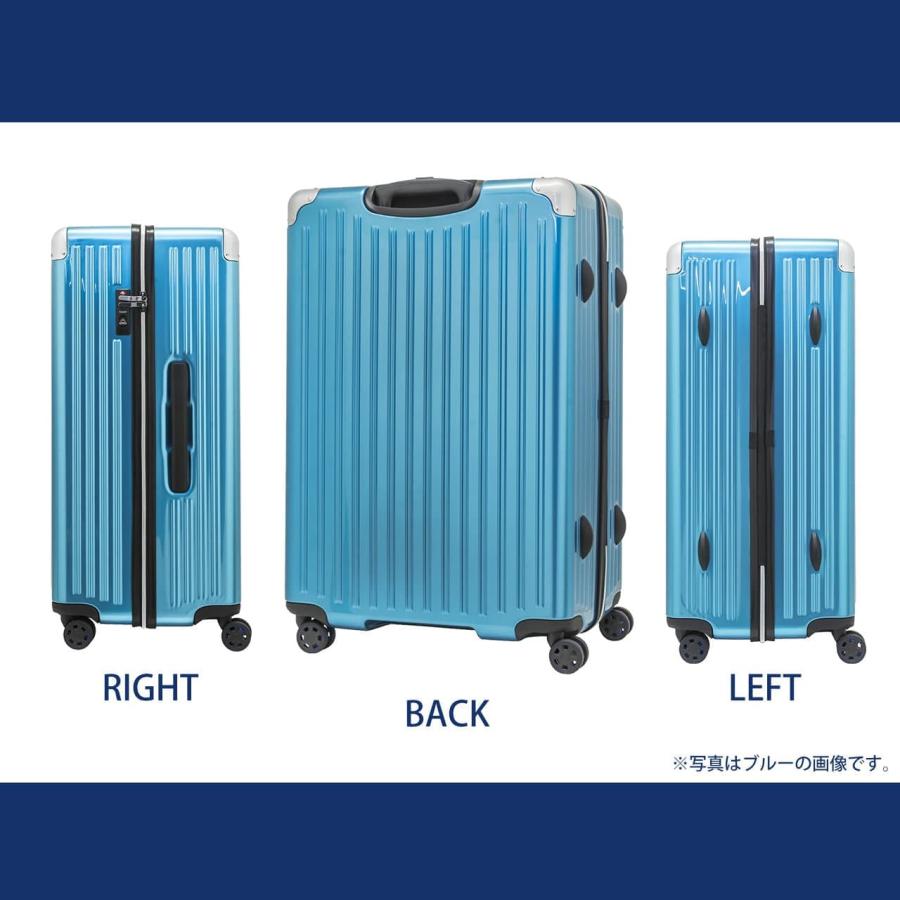正規品 アウトドアプロダクツ OUTDOOR PRODUCTS スーツケース Lサイズ キャリーバッグ キャリーケース メンズ レディース 100L 7〜9泊 軽量 大容量 ブランドの画像