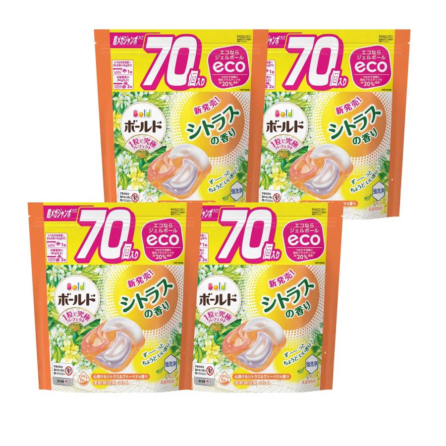ボールド まとめ買い P&G 洗濯用ジェルボール ジェルボール4D 心弾ける