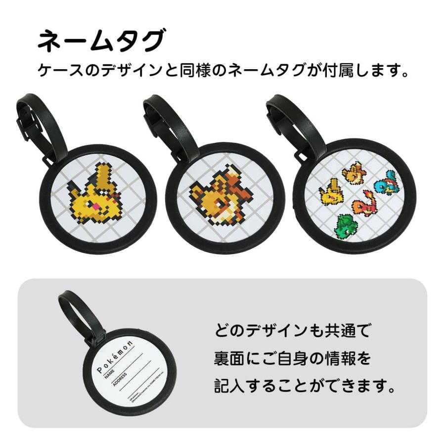 正規品 Pokemon ポケモン スーツケース 機内持ち込み Sサイズ キャリーバッグ ピクセル アート メンズ レディース キッズ 37-43L 1〜3泊 軽量 大容量 ブランド