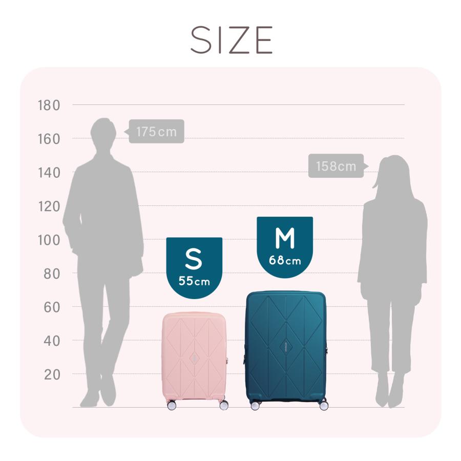 新品未使用アメリカンツーリスターsamsoniteハードスーツケース軽量55cm 新品未使用アメリカンツーリスターsamsoniteハードスーツケース