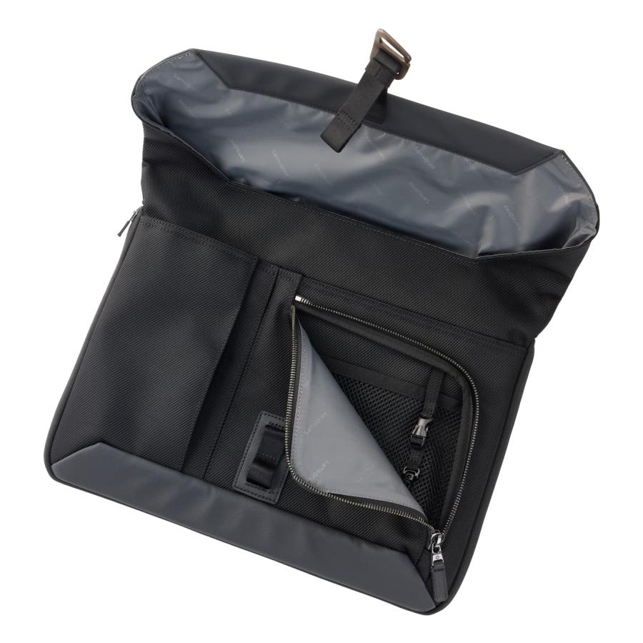 公式 Samsonite サムソナイト バッグ ビジネスバッグ メッセンジャー ショルダーバッグ JET BIZ 3 ジェットビズ MESSENGER EXP 容量拡張 メンズ ブランドの画像