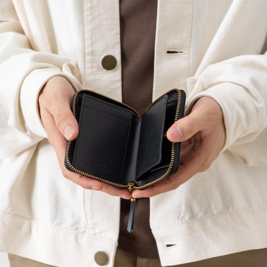 ハービー 正規品W スロウ 財布 二つ折り ミニ財布 MINI ROUND WALLET