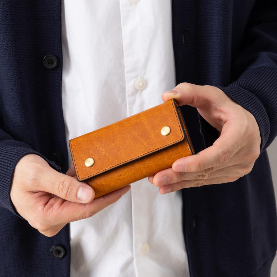 【新品】SLOWスロウ マルチコンパクトウォレット コインケースキーリング Amazon | SLOW スロウ Cordovan coin case SO844K ブラック 小銭