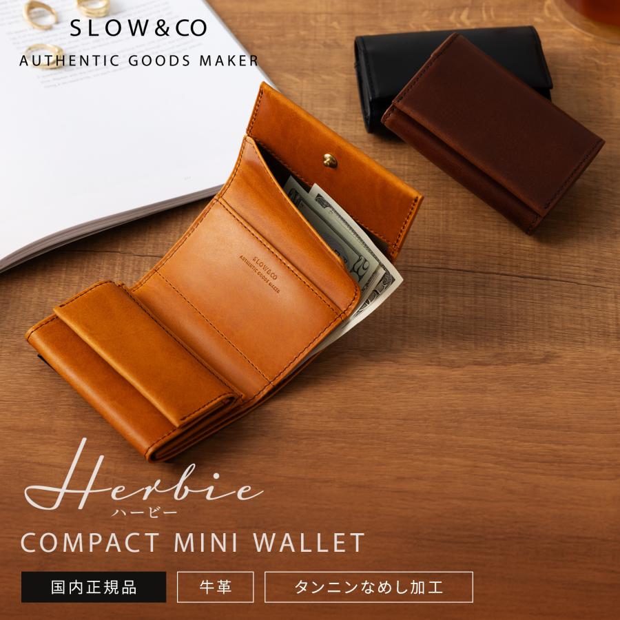 ハービー 正規品 SLOW スロウ 財布 二つ折り ミニ財布 COMPACT MINI
