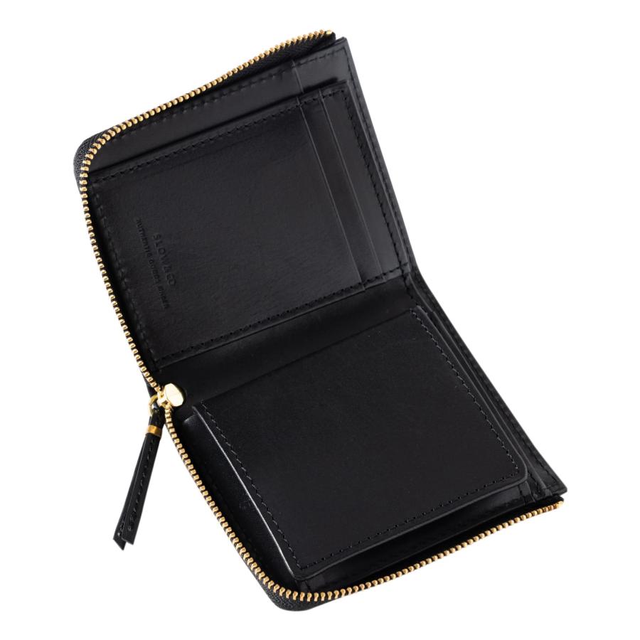 美品　スロウ　ハービー　ウォレット　コンパクトジップ ハービー 正規品W スロウ 財布 二つ折り ミニ財布 LZIP MINI WALLET