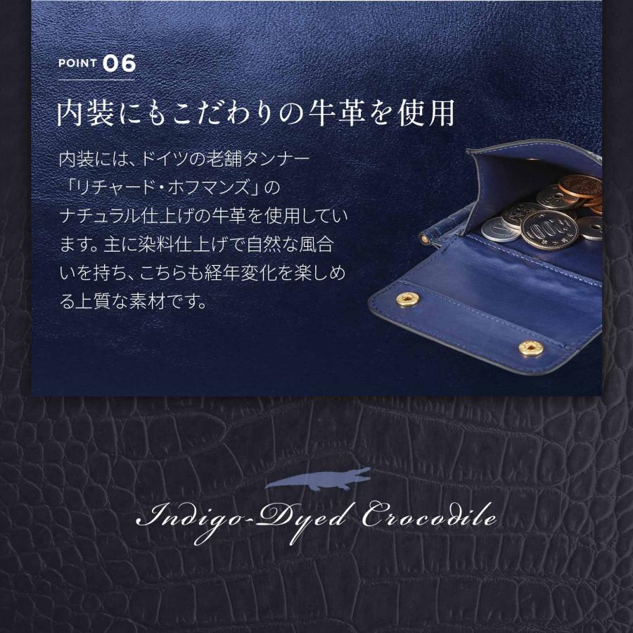 SLOW（スロウ） 正規品 財布 二つ折り 長財布 CROCODILE ROUND LONG