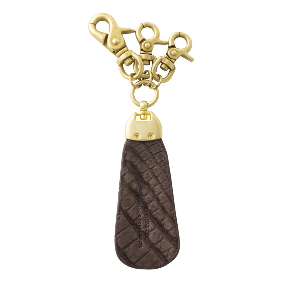 SLOW（スロウ） 正規品 靴べら キーホルダー 携帯 CROCODILE SHOE HORN