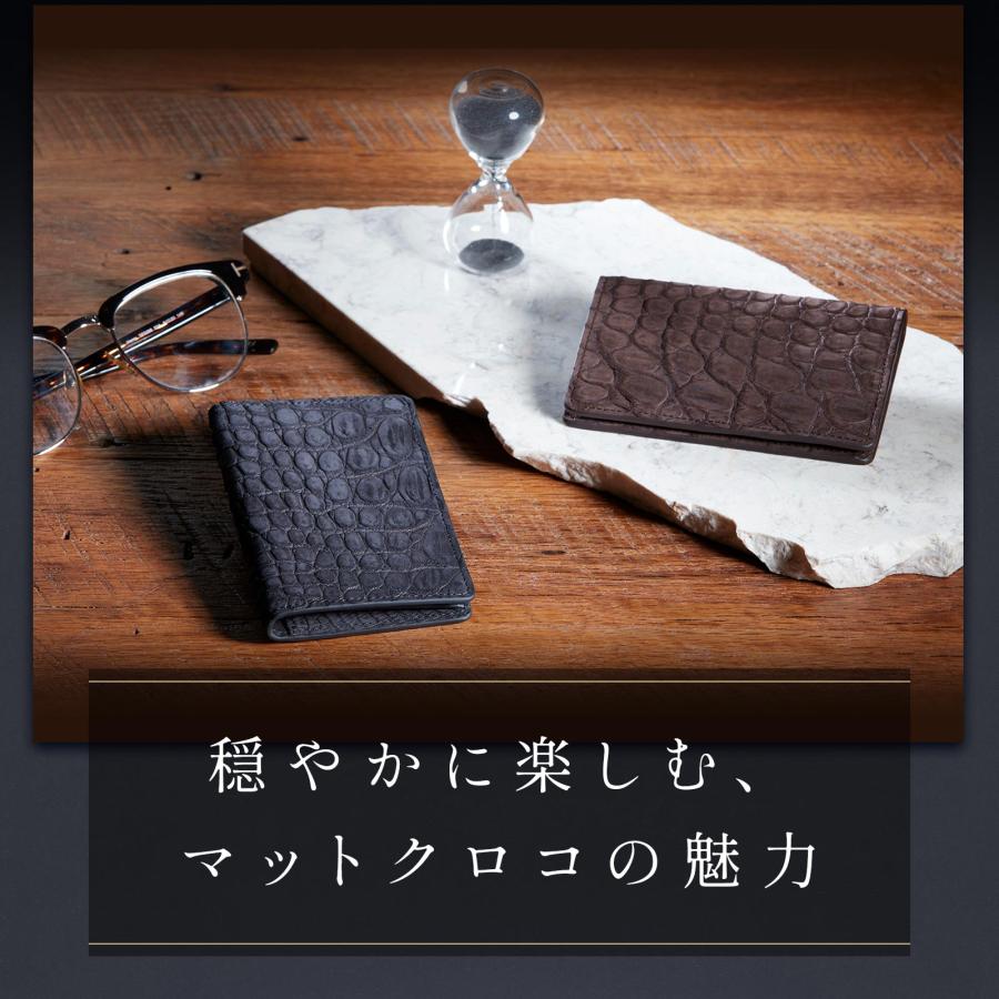 SLOW（スロウ） 正規品 カードケース 名刺入れ CROCODILE CARD CASE