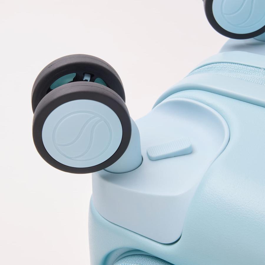 「ひるおび」で紹介 公式 TIERRAL スーツケース フロントオープン 機内持ち込み Sサイズ キャリーバッグ ティエラル PUFFER 35-42L 1〜3泊 容量拡張 軽量 大容量 | TIERRAL | 18