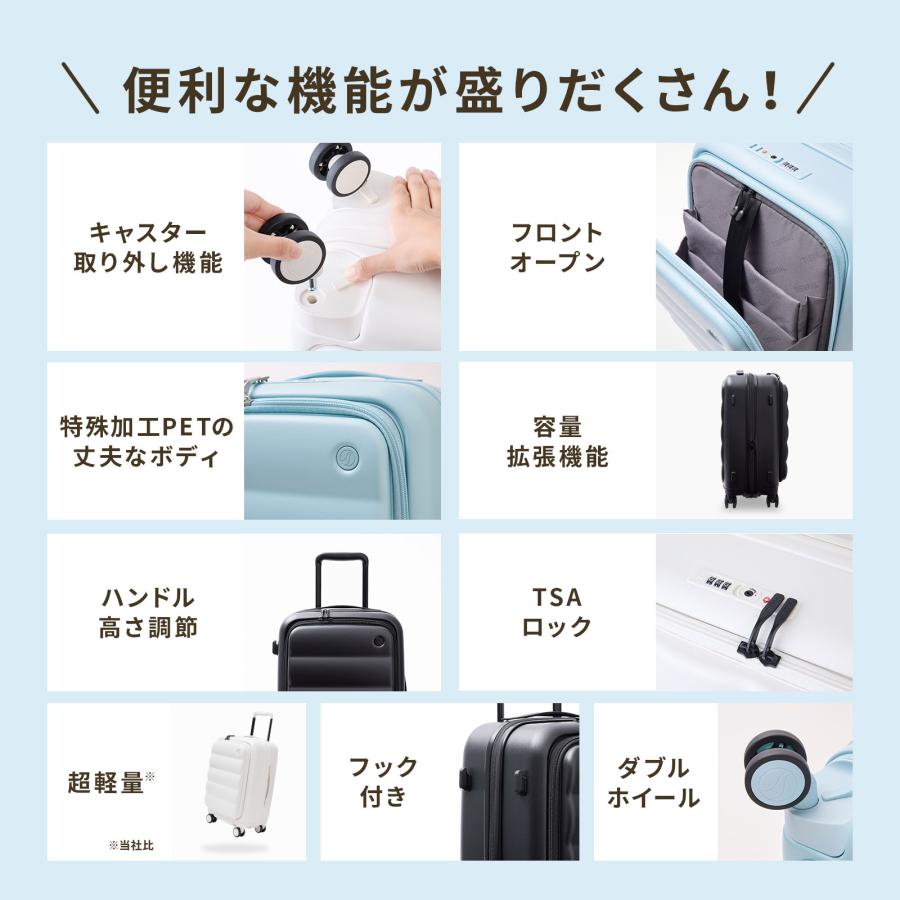 TIERRAL 「ひるおび」で紹介 公式 スーツケース フロント TIERRAL 「ひるおび」で紹介 公式 スーツケース フロント