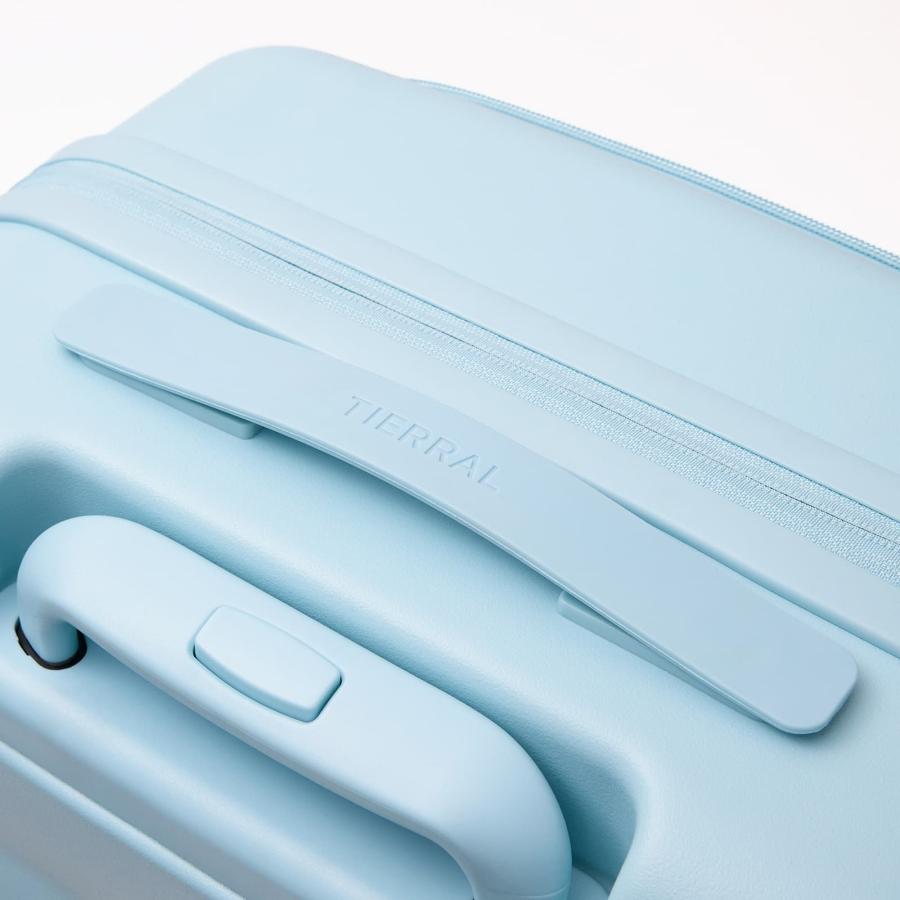 「ひるおび」で紹介 公式 TIERRAL スーツケース Mサイズ キャリーバッグ キャリーケース ティエラル PUFFER 63-74L 4〜6泊 ブランド 容量拡張 軽量 大容量 静音 | TIERRAL | 17