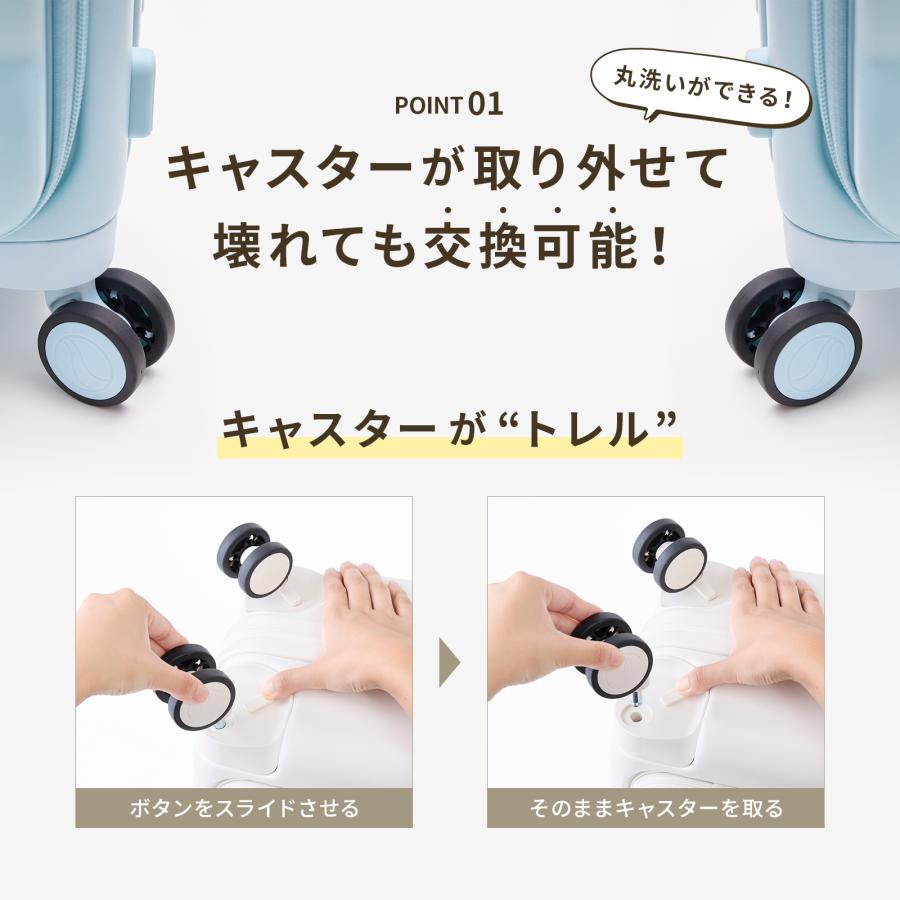 TIERRAL（ティエラル） 「ひるおび」で紹介 公式 スーツケース Mサイズ