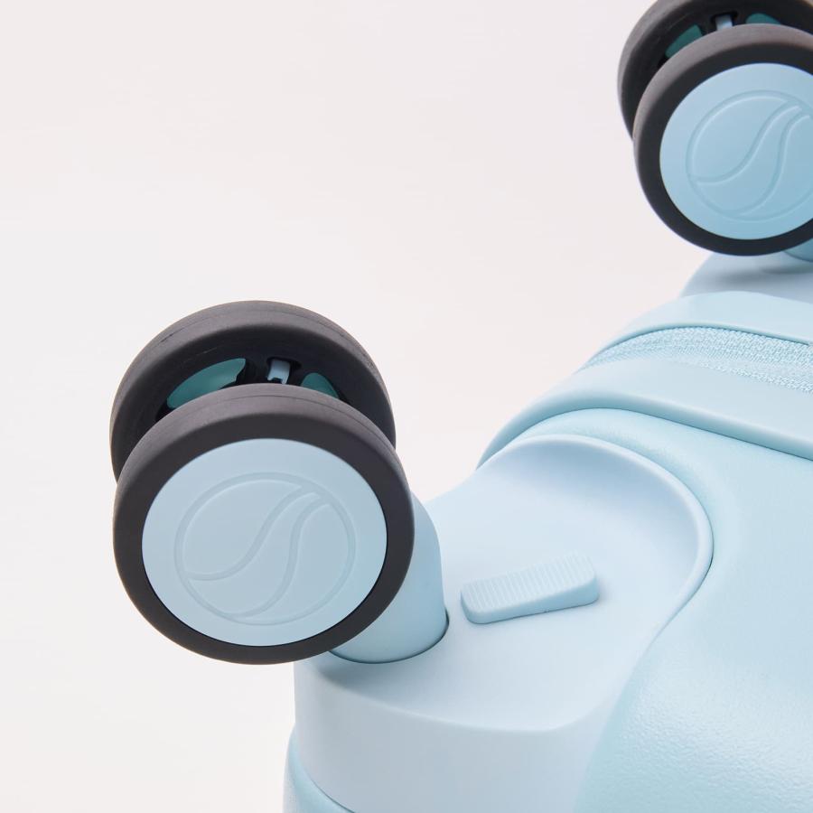 「ひるおび」で紹介 公式 TIERRAL スーツケース Lサイズ キャリーバッグ キャリーケース ティエラル PUFFER 83-96L 7〜9泊 ブランド 容量拡張 軽量 大容量 静音 | TIERRAL | 19