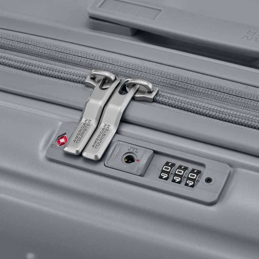 正規品 American Tourister アメリカンツーリスター スーツケース Mサイズ キャリーバッグ キャリーケース ストッパー ブレーキ PAXTRA パクストラ 容量拡張の画像